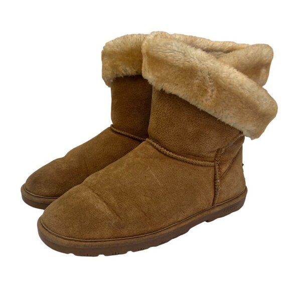Lamo Australia Chestnut Shearling Sheepskin Winter‎ Boots Size 11 - Picture 2 of 9